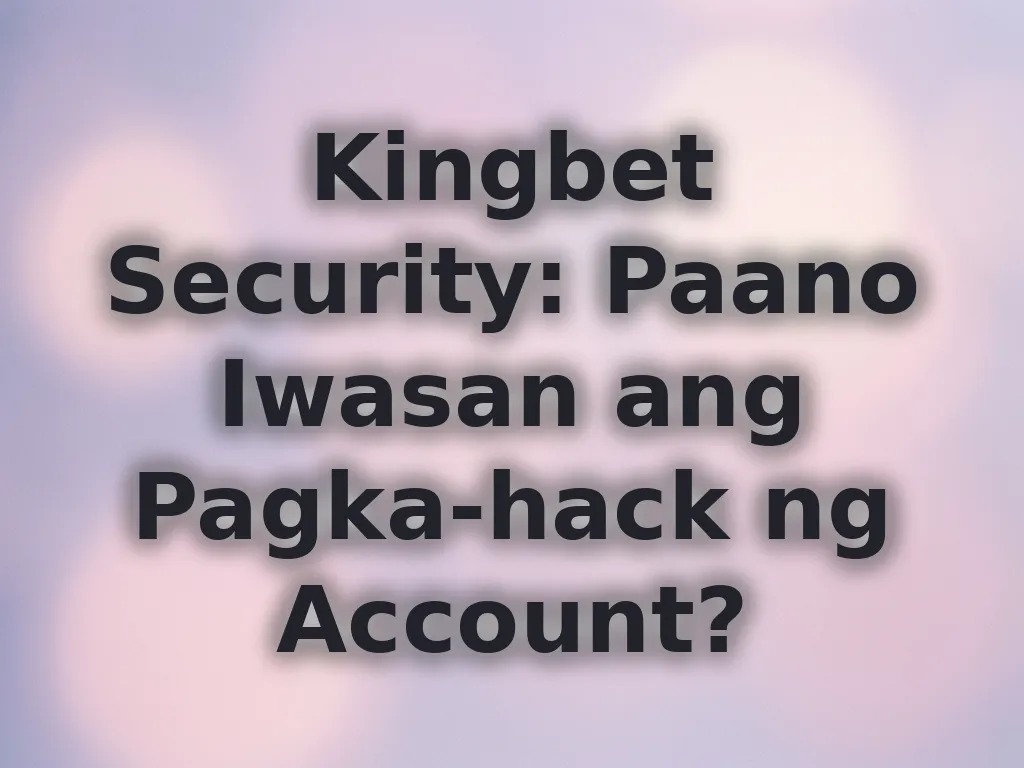 Kingbet Security
