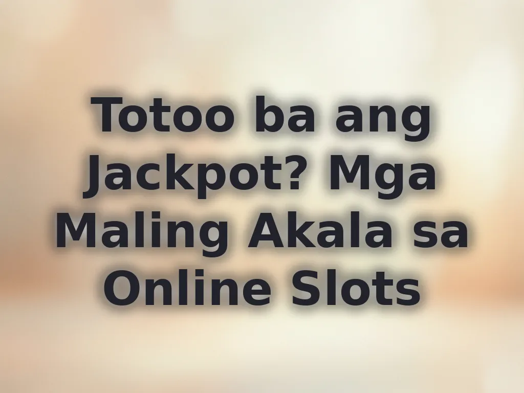 Online Casino Myths